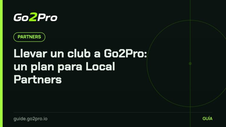 Llevar un club a Go2Pro: un plan para Local Partners