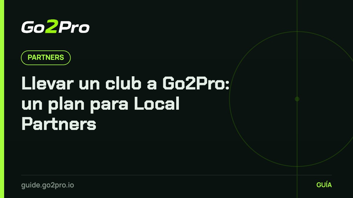 Llevar un club a Go2Pro: un plan para Local Partners
