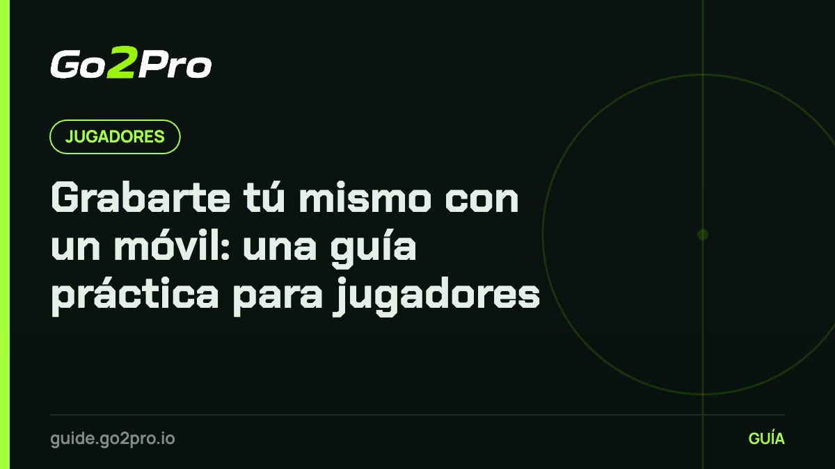 Grabarte tú mismo con un móvil: una guía práctica para jugadores – Go2Pro