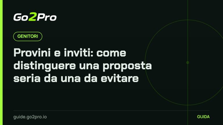 Provini e inviti: come distinguere una proposta seria da una da evitare
