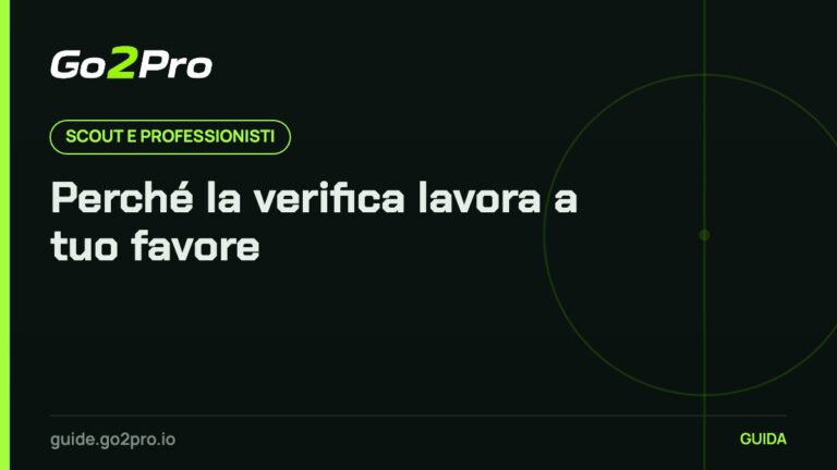 Perché la verifica lavora a tuo favore