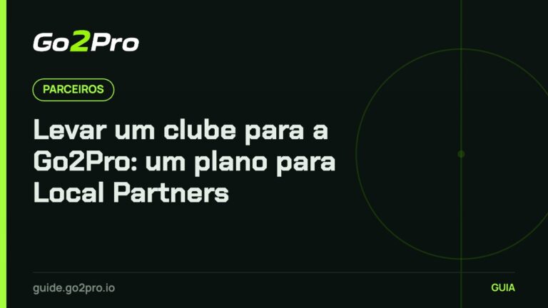 Levar um clube para a Go2Pro: um plano para Local Partners