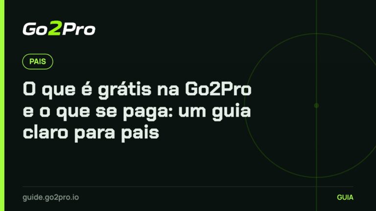 O que é grátis na Go2Pro e o que se paga: um guia claro para pais – Go2Pro