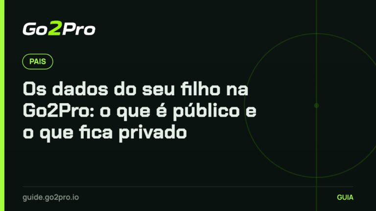 Os dados do seu filho na Go2Pro: o que é público e o que fica privado – Go2Pro