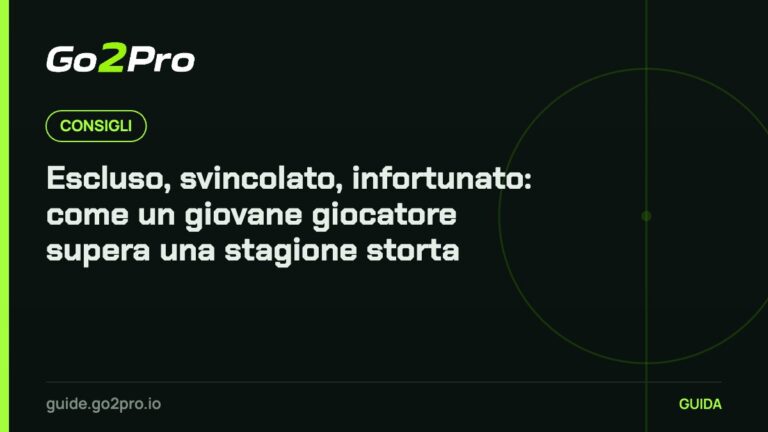 Escluso, svincolato, infortunato: come un giovane giocatore supera una stagione storta – Go2Pro